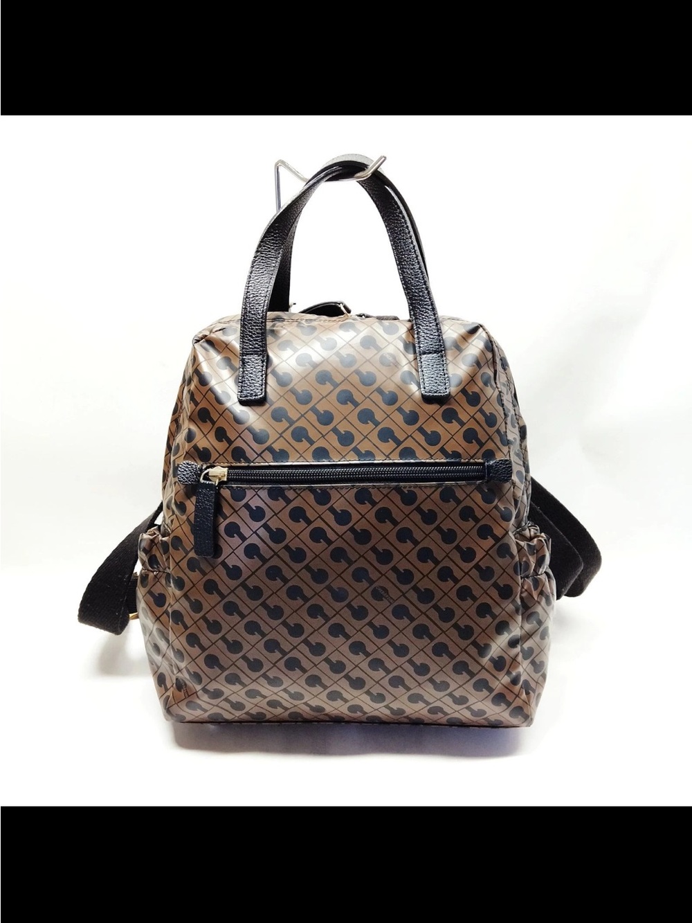 Gherardini Backpack Women's MonoGherardini Backpack Women's Monogram Print Brown